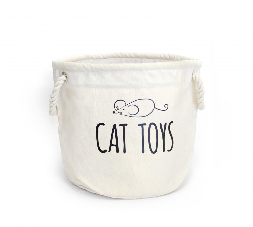 Cat toy clearance basket